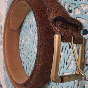 Brooks Brothers Suede Belt